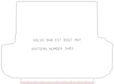 Volvo 940 1990 - 1998  Boot Mat